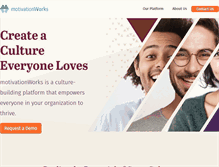 Tablet Screenshot of motivationworks.com